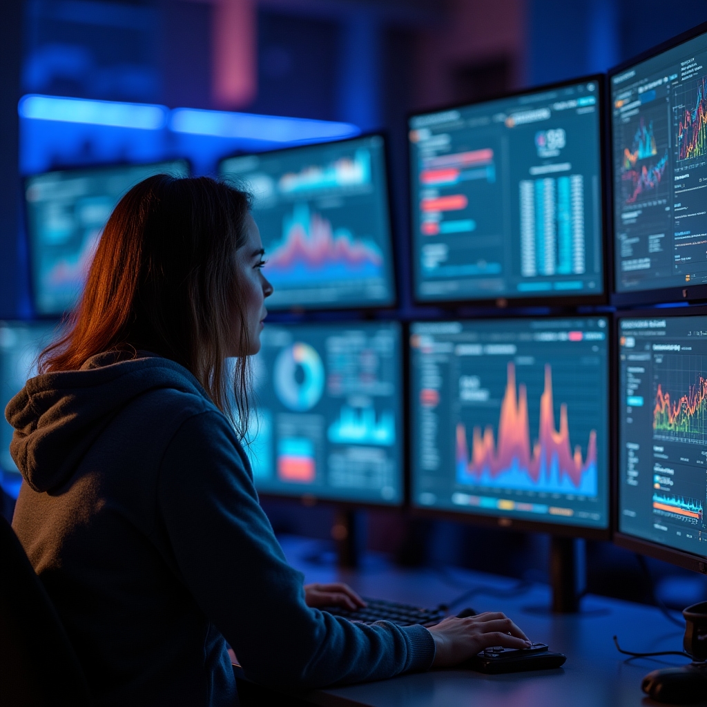 Network Operations Center at KubeHaven Data Center